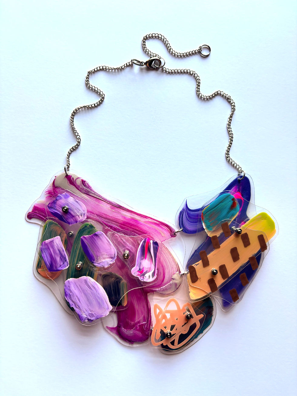 Brushstrokes Necklace #49