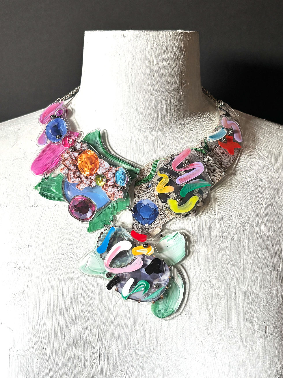 Thumbnail: Collage Necklace #16