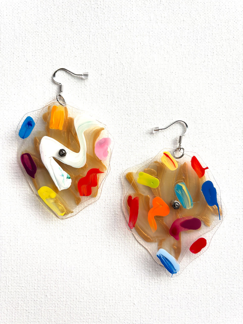 Thumbnail: Brushstrokes Earrings #13