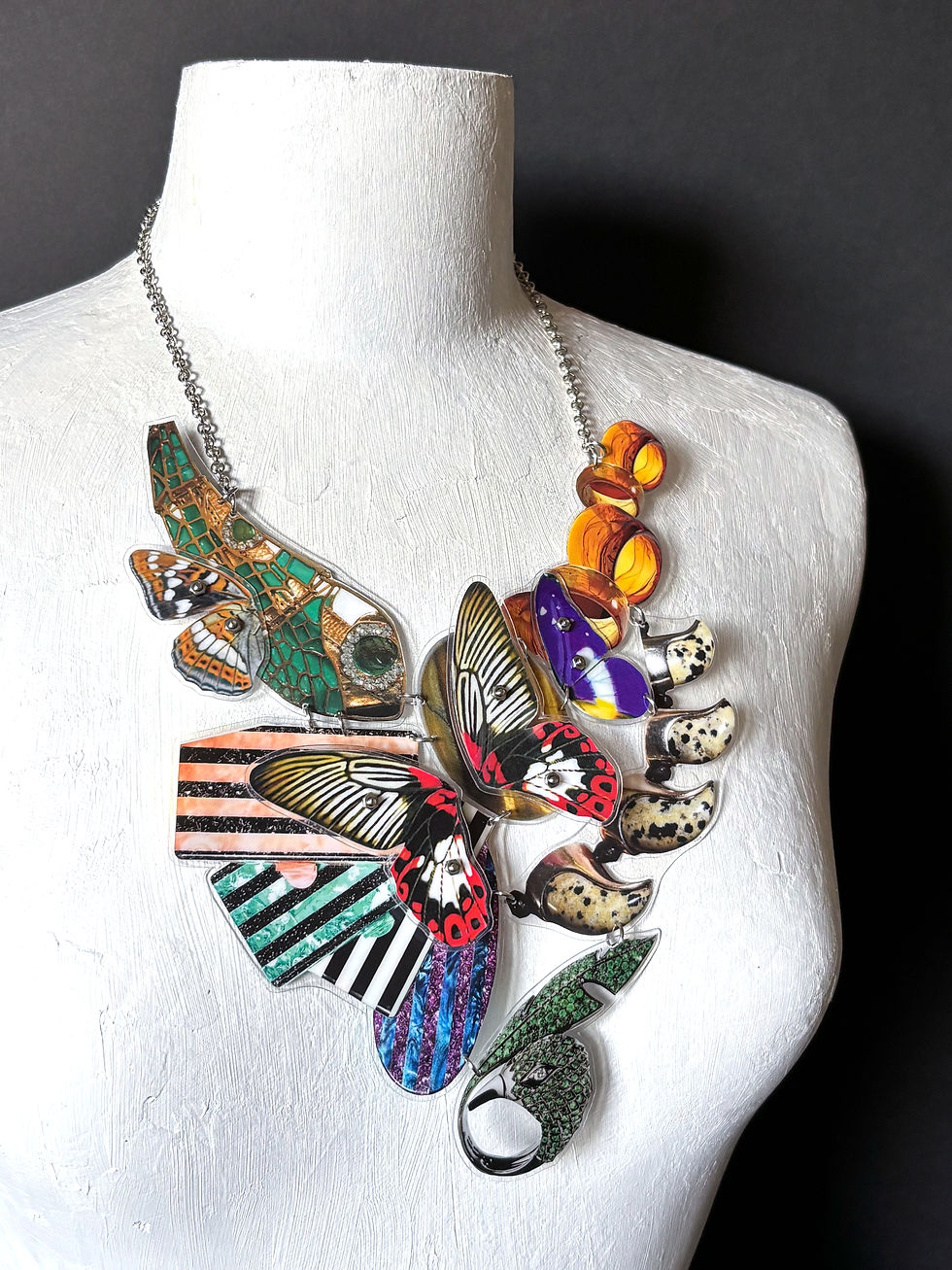 Thumbnail: Collage Necklace #6