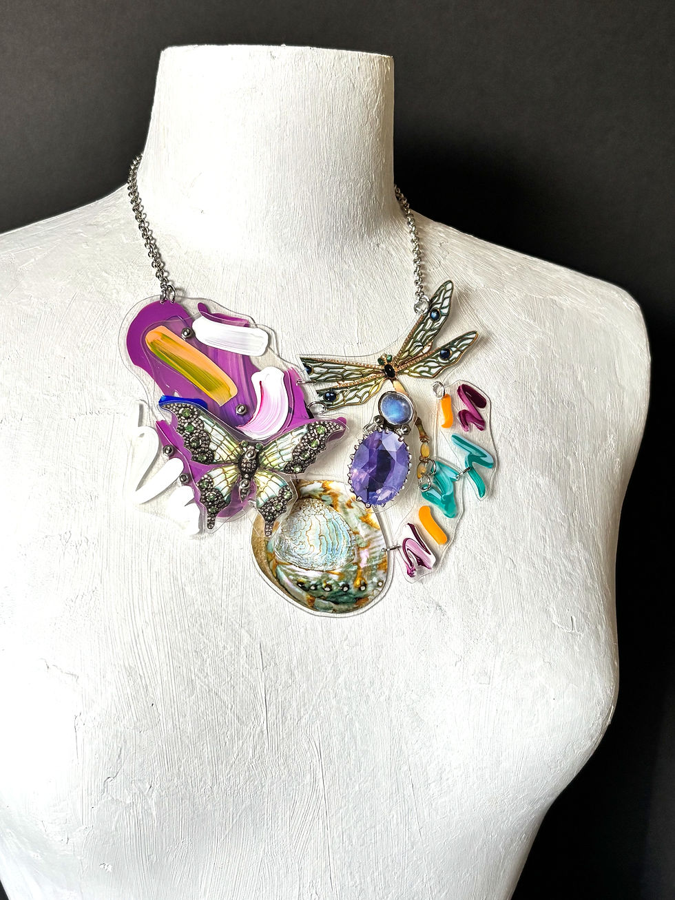 Thumbnail: Collage Necklace # 12