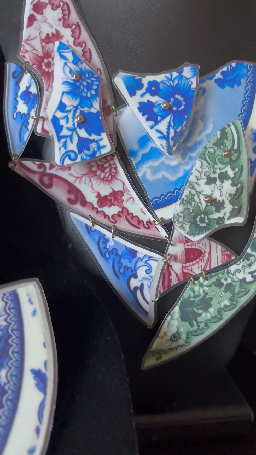 Thumbnail: Broken Plate Necklace #5