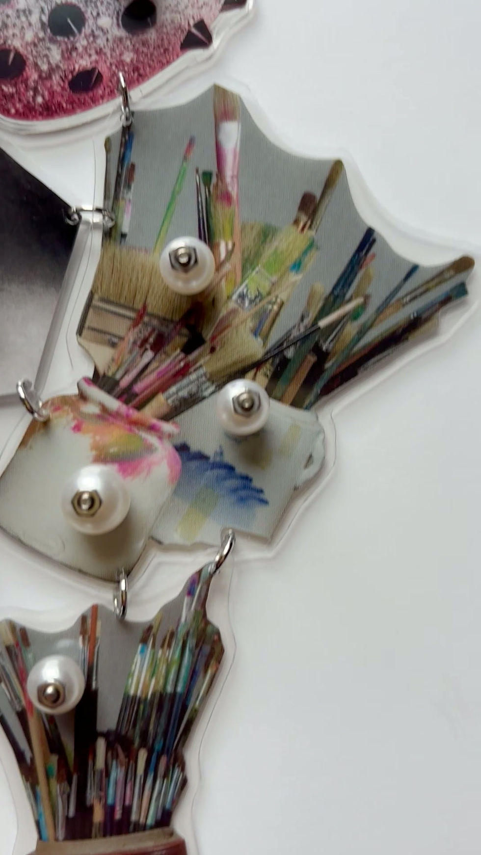 Thumbnail: Collage Necklace #14 (The Artist)