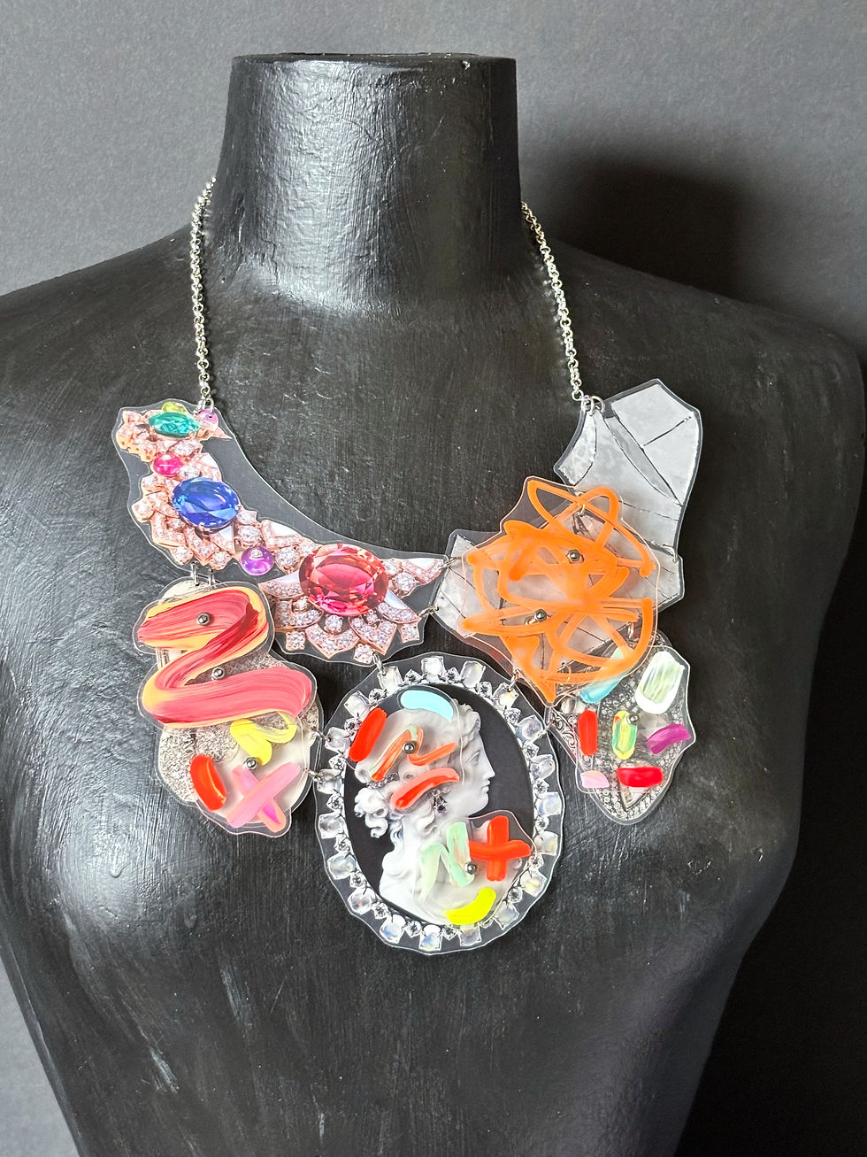 Thumbnail: Collage Necklace #9