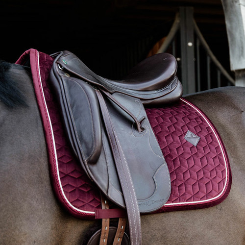 Kentucky Horsewear Velvet Saddle Pad Horse Tack Uk