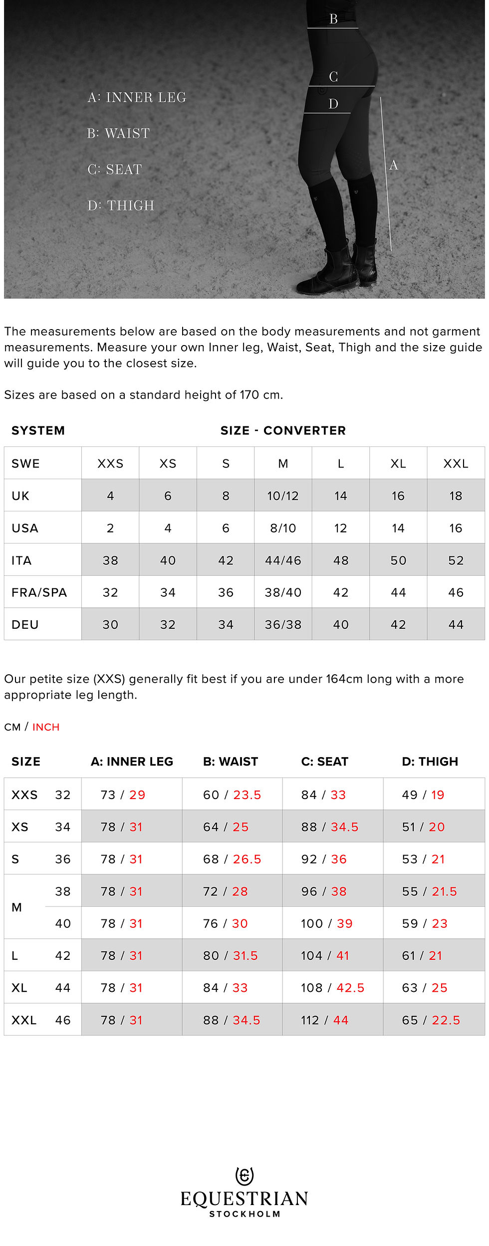 Thumbnail: Equestrian Stockholm Riding Tights Dressage Movement White