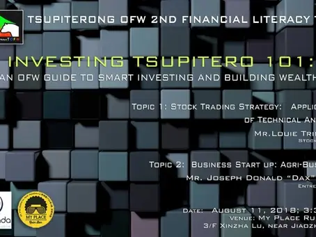 Tsupitalk 2: Stock Trading Strategy and Agribusiness Start up