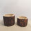 Thumbnail: GP345 | glazed pots | tree stump