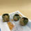 Thumbnail: GP368 | glazed pots | Nordic style| A set of 3 |snail, hedgehog, turtle