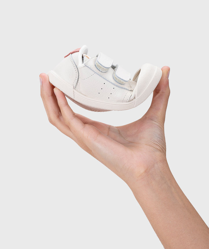 Miniatura: Igor -  Sapatilha Branca Rosa