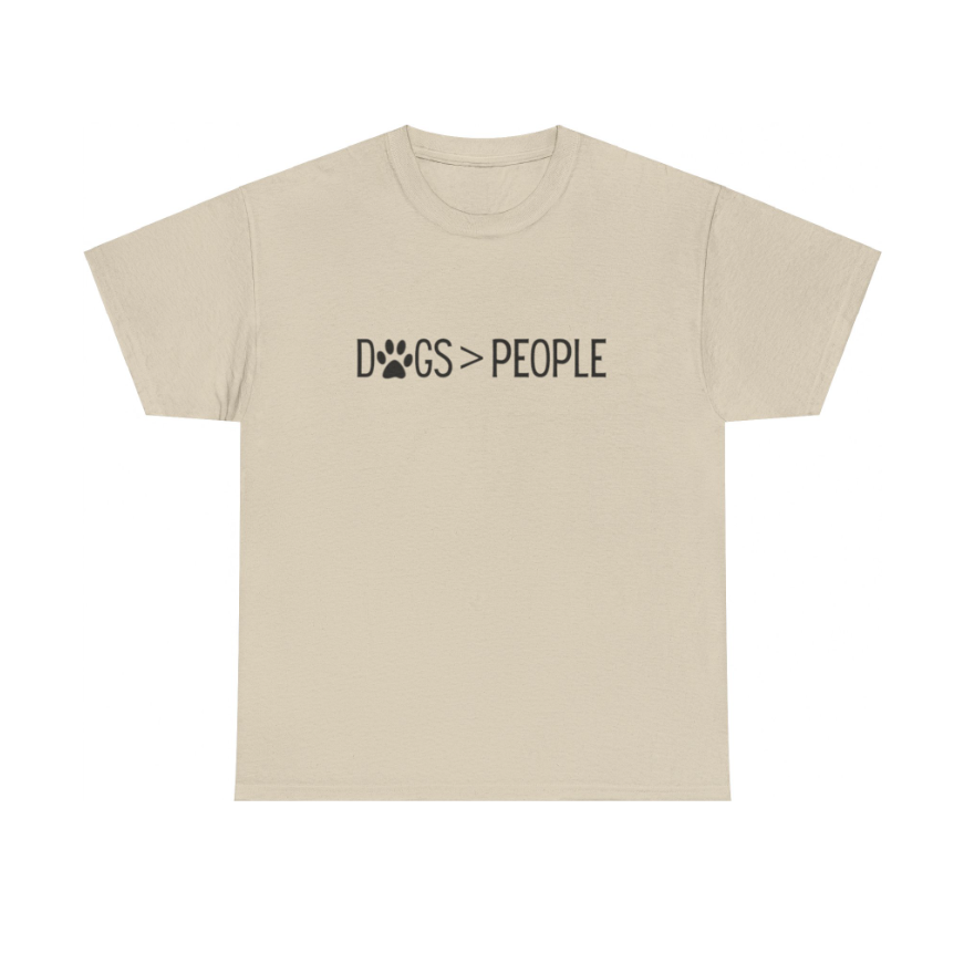 Dogs > People - T-Shirt