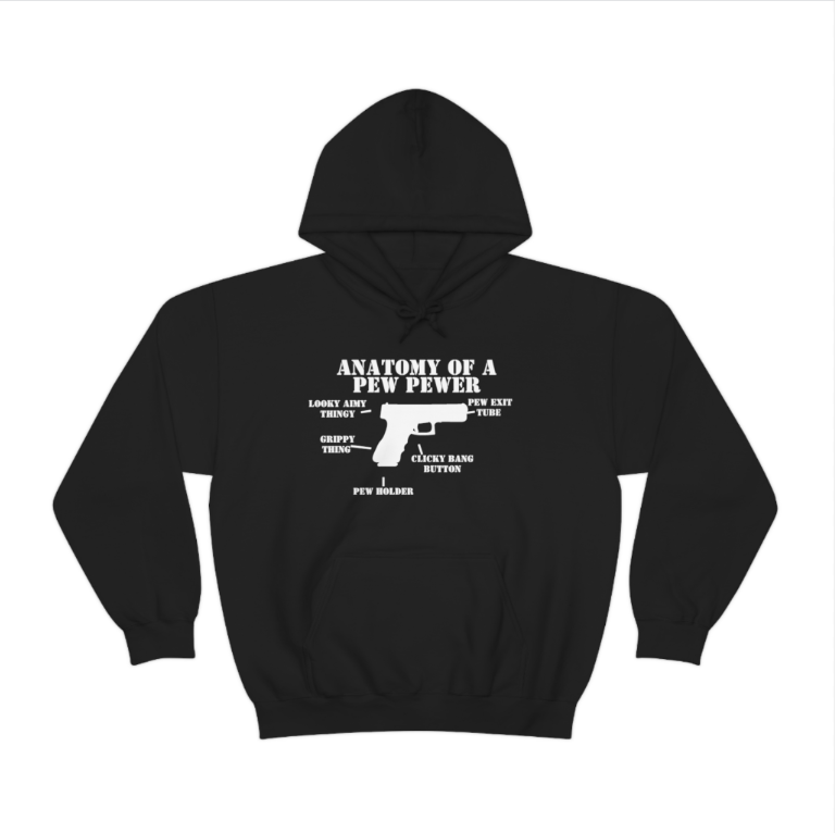 Thumbnail: ANANOMY OF A PEW PEWER Sweatshirt