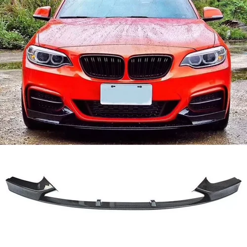 Front Bumper Lip Splitter For BMW 2 Series F22 F23 M Sport 2014 - 2019 ...