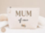 Miniature : Pochette personnalisée « Mum of One / Two / Three » – Cadeau Fête des Mères