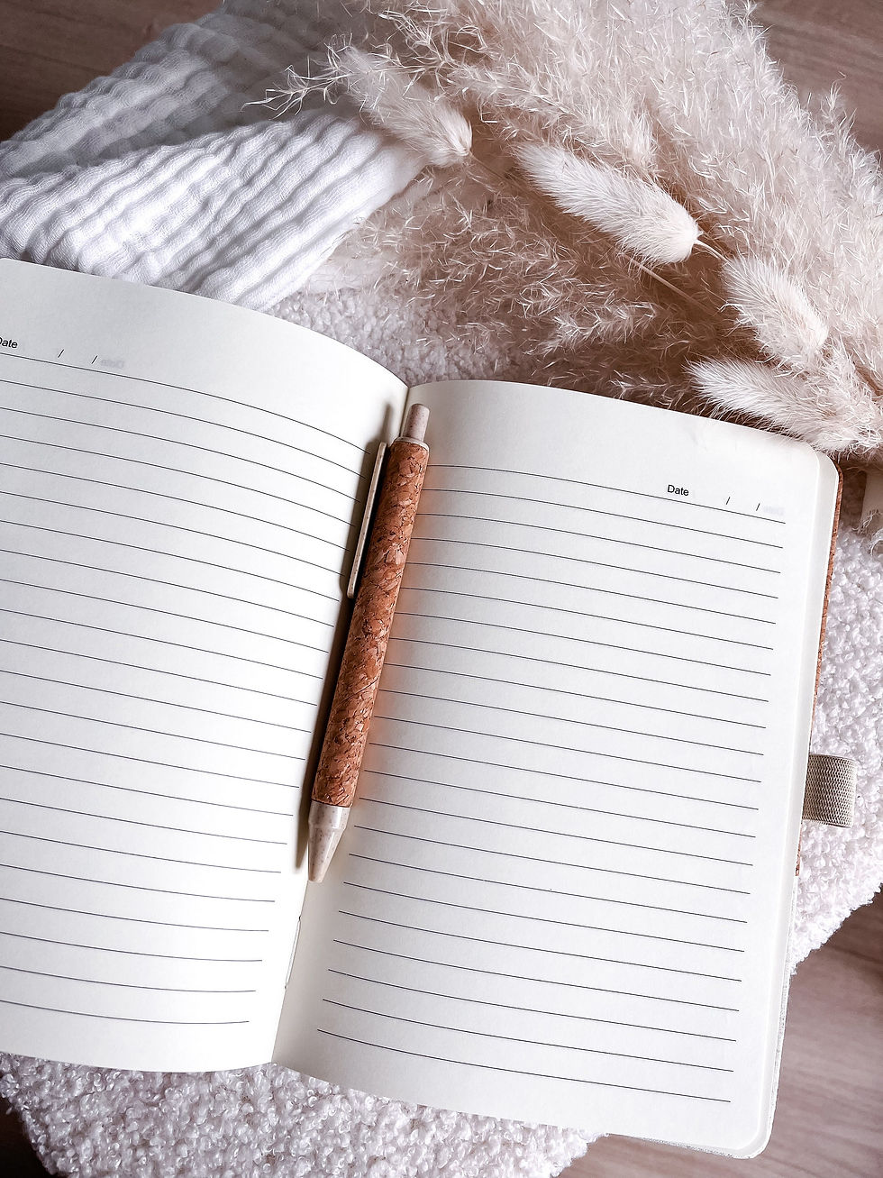 Miniature : Coffret carnet de note personnalisé en liége et lin  +stylo Maîtresse (cadeau