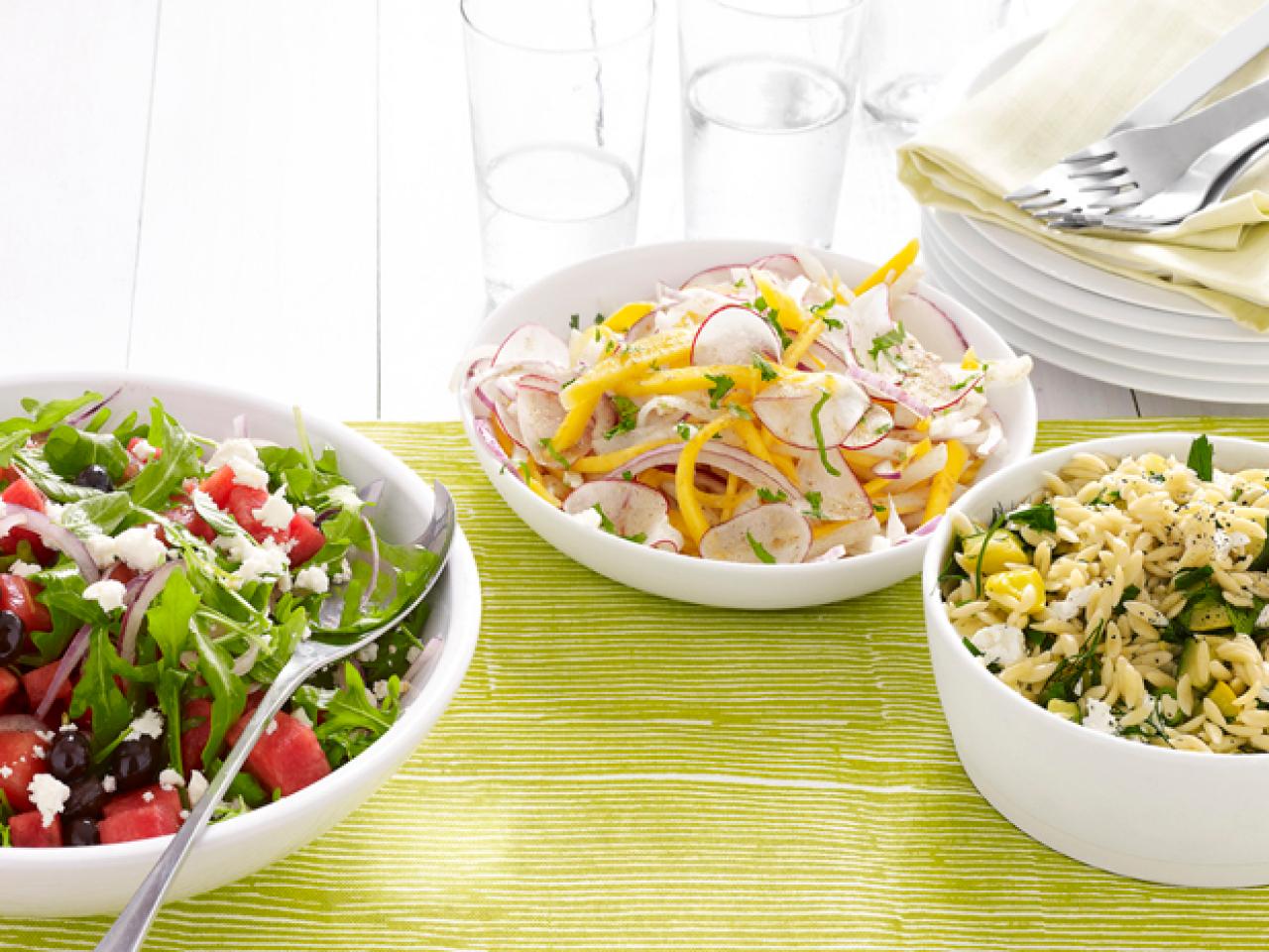 Arranged Food and Objects