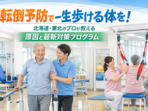 【地域密着】転倒予防で一生歩ける体を!北海道・東北のプロが教える原因と最新対策プログラム