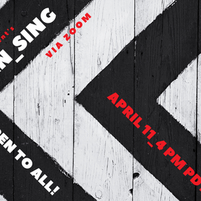 You're Invited to InRage's 1st QuaranSING via Zoom