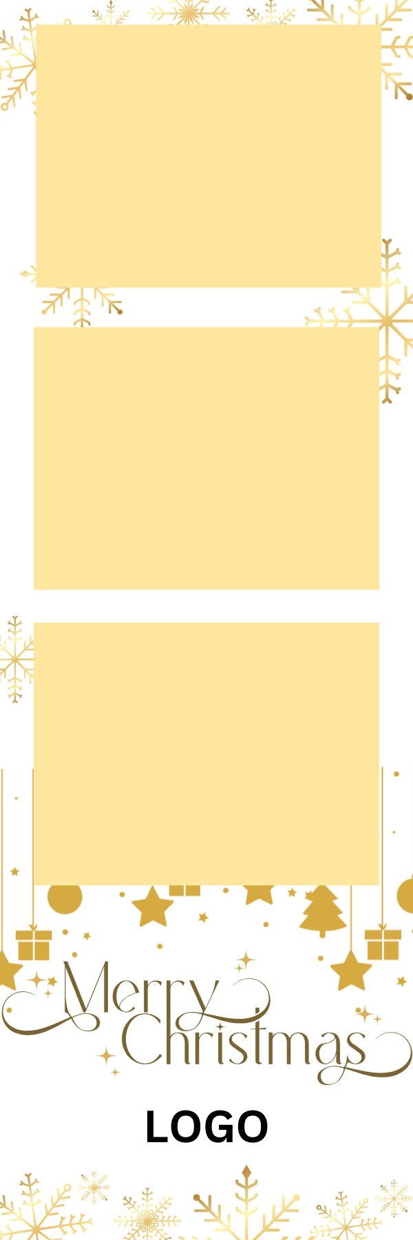6 Christmas 2x6 Template