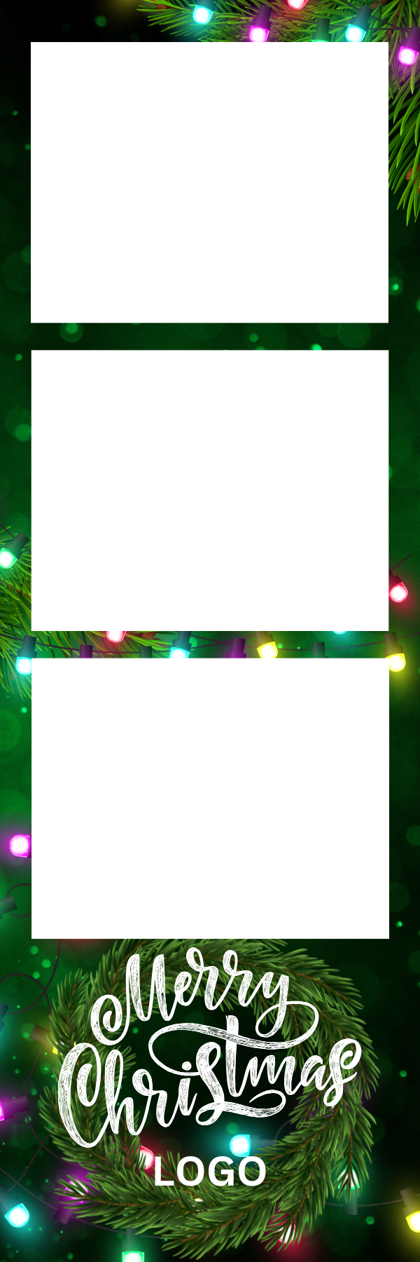 8 Christmas 2x6 Template