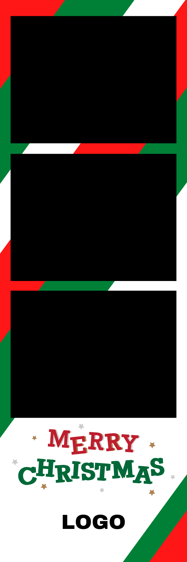 5 Christmas 2x6 Template