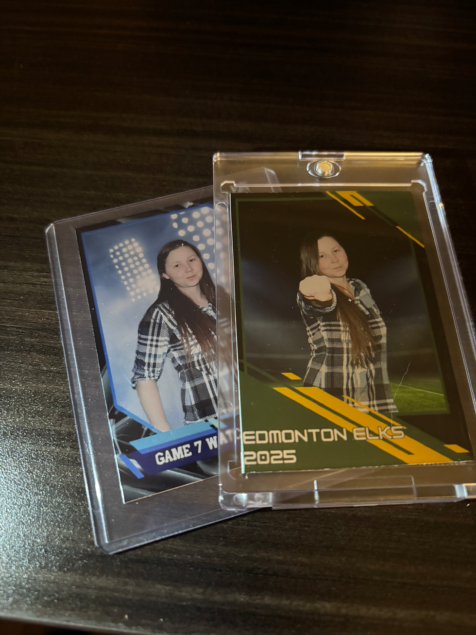 trading card Photo Booth