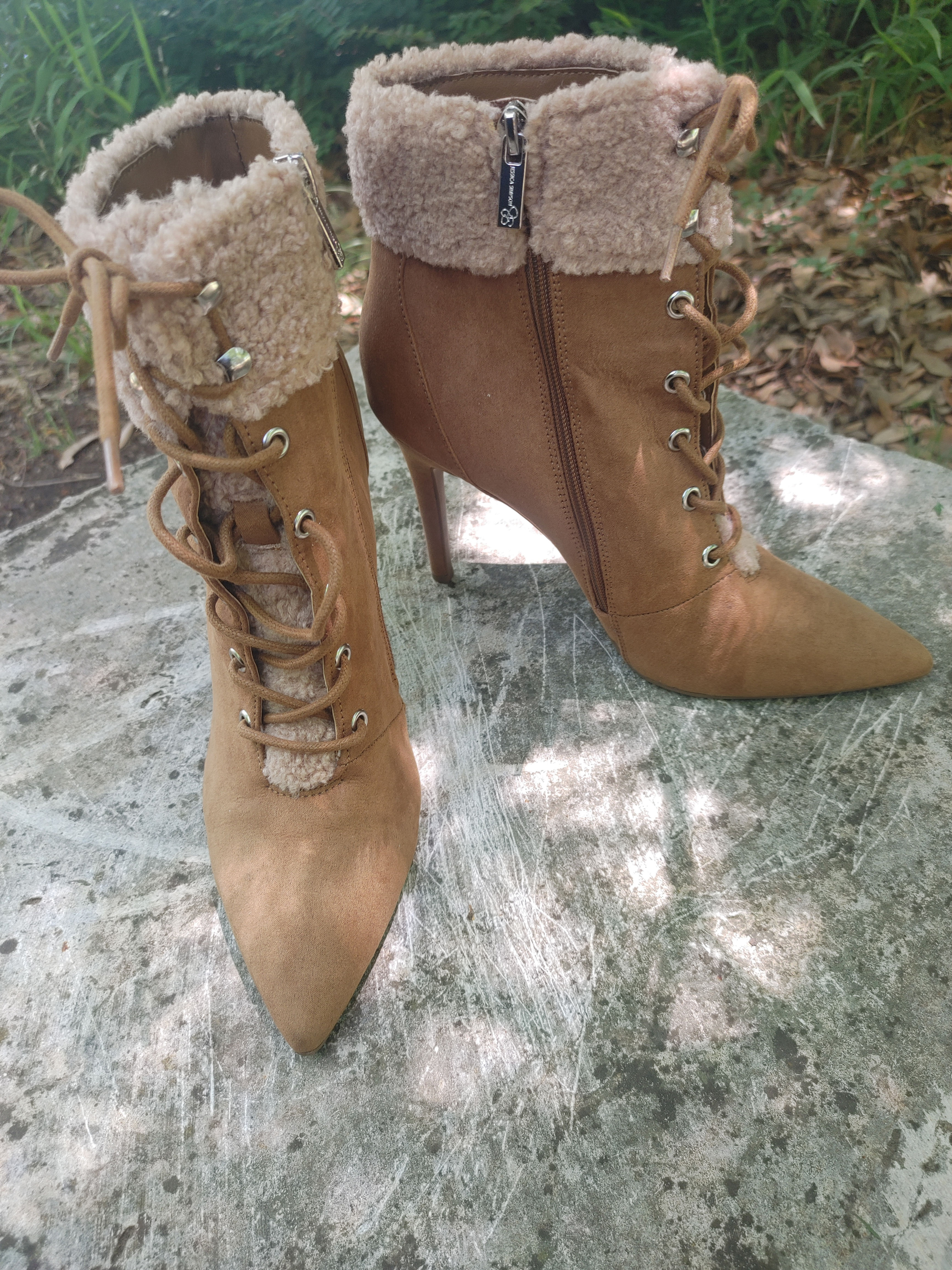 Jessica Simpson Faux Fur Boots
