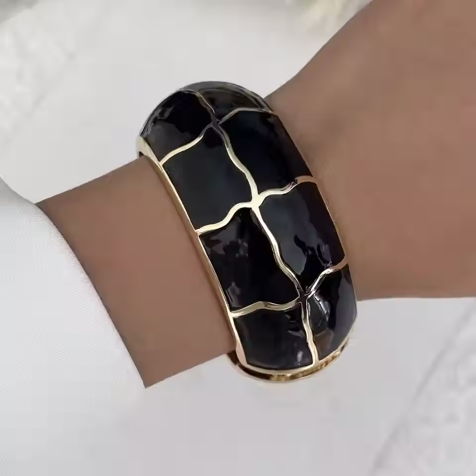 Thumbnail: SKS Black Gold Bracelets