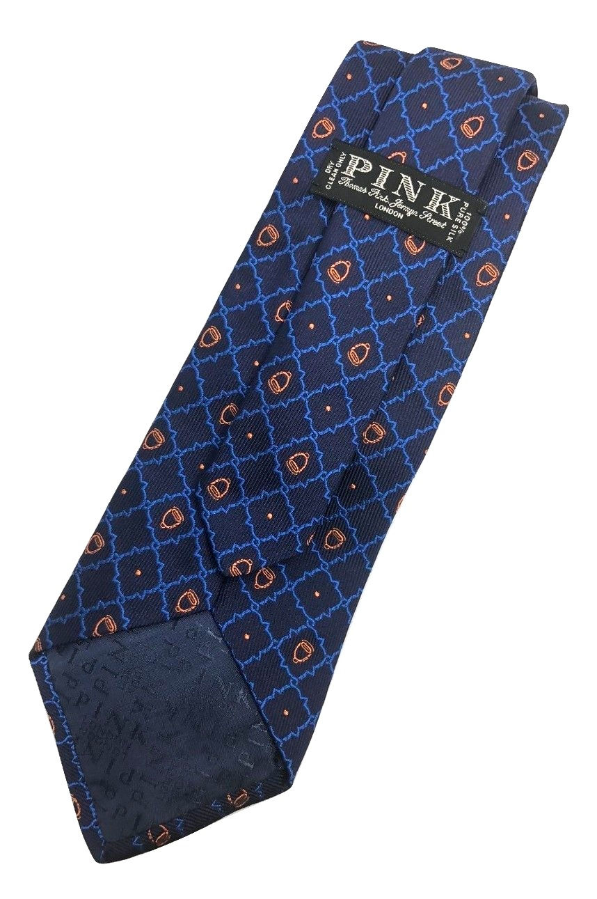 Thumbnail: Thomas Pink (Handmade) Patterned Tie
