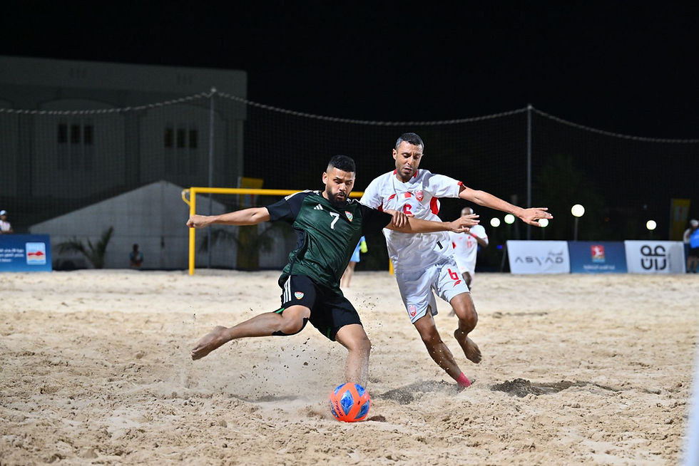 اللجنة الأولمبية الإماراتية تستعرض استعدادات المشاركة في الألعاب الآسيوية الشاطئية بسانيا