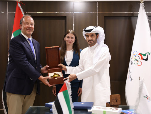 بن سليّم يستقبل أمين عام اللجنة الأولمبية البيلاروسية