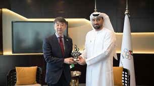 Building on the Legacy of the Tokyo 2020 Olympics: Al Mutawa Receives Japanese Consul in Dubai and Shikibu Delegation