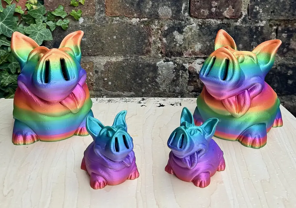 Thumbnail: 3D printed figurines