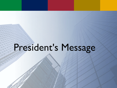 President's Message: Maurice Clark