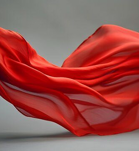 Fotografia do Stock Elegant Red Silk Scarf Floating Mid-Air _ Adobe Stock_edited.png