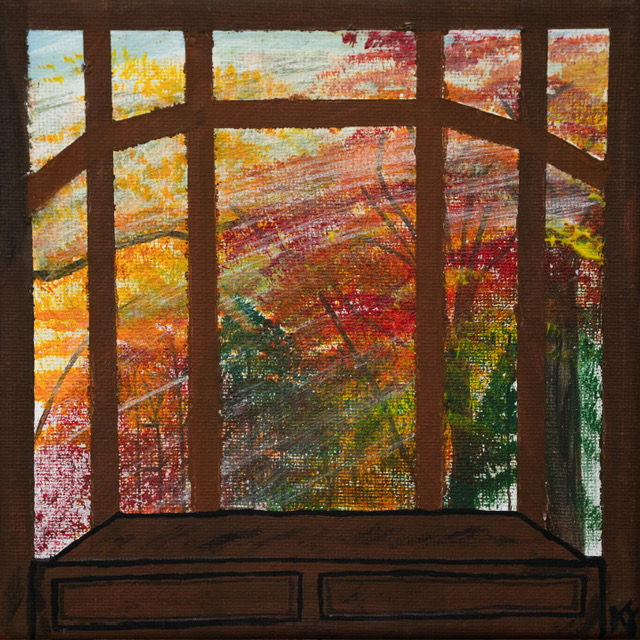 Autumn Through the Bay Window
