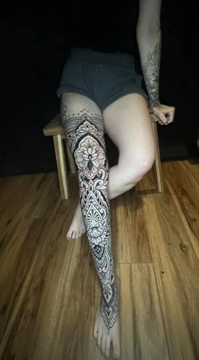 Full Arm micronesian sleeve