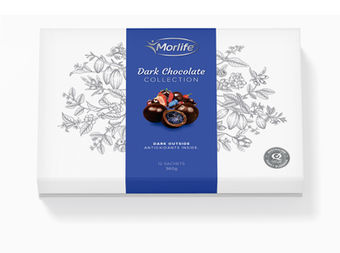 Morlife Dark Chocolate Gift Box Design