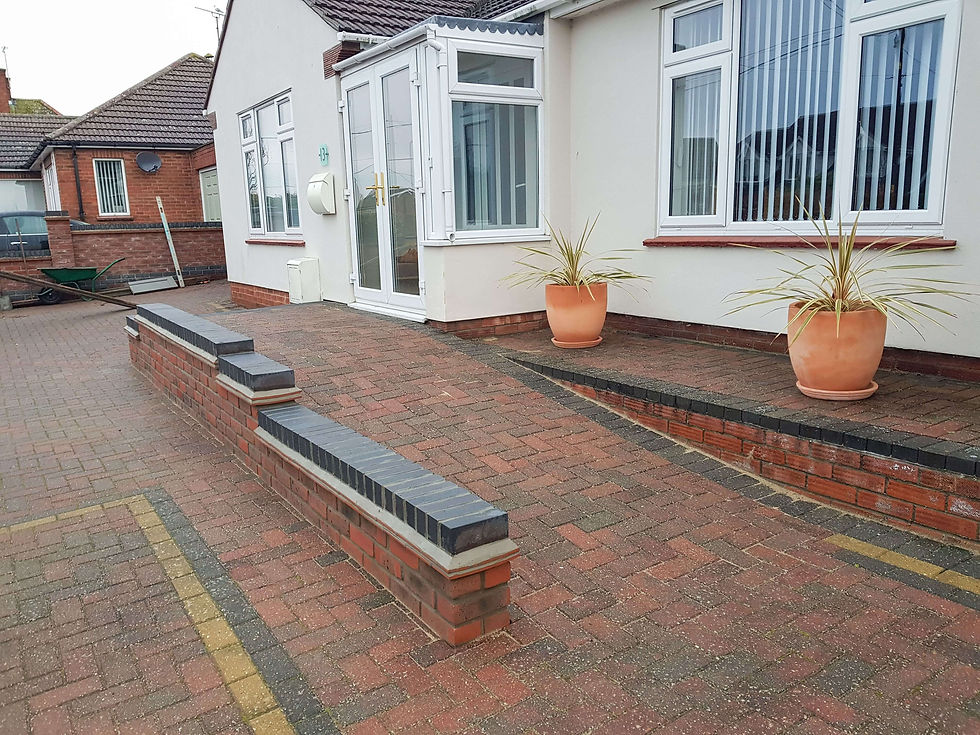 Tegula Driveway by Landscaping Company in Colchester Essex, D Knight Landscapes