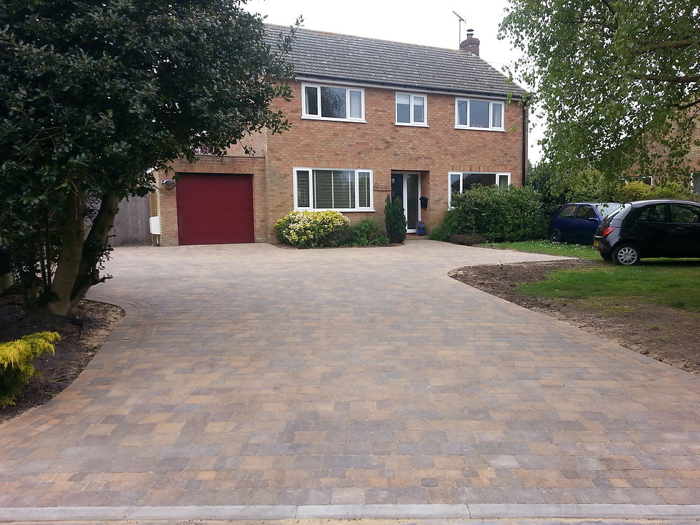 Block Paved Driveway by Landscaping Company in Colchester Essex, D Knight Landscapes