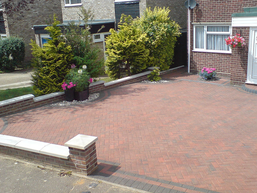 Block Paved Driveway by Landscaping Company in Colchester Essex, D Knight Landscapes