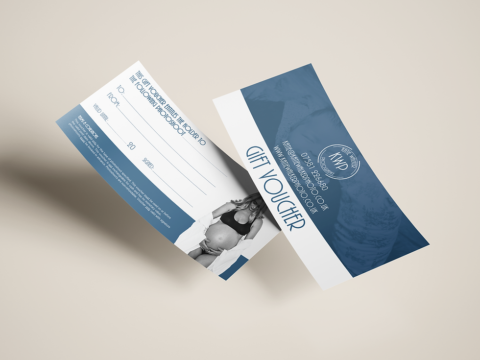 Katie Walker photo gift vouchers