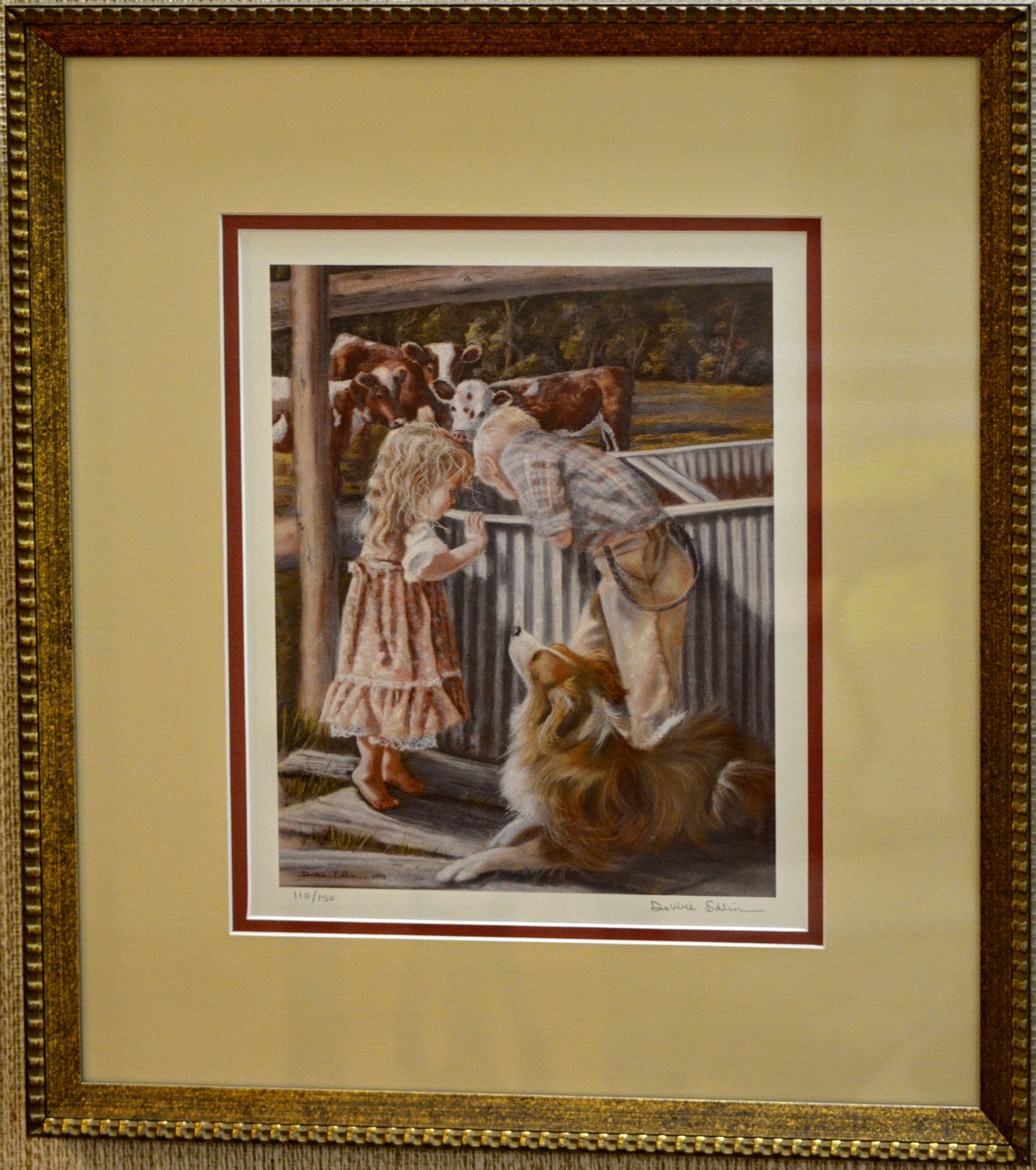 At the Trough by Debbie Edlin