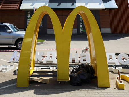 McDonalds leaves Russia … forever?