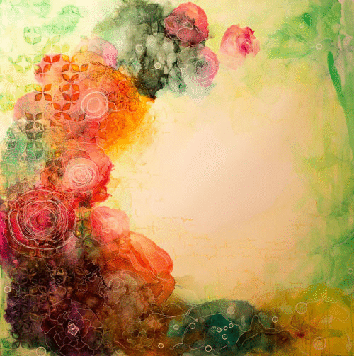 Courage, inner peace & love 48x48