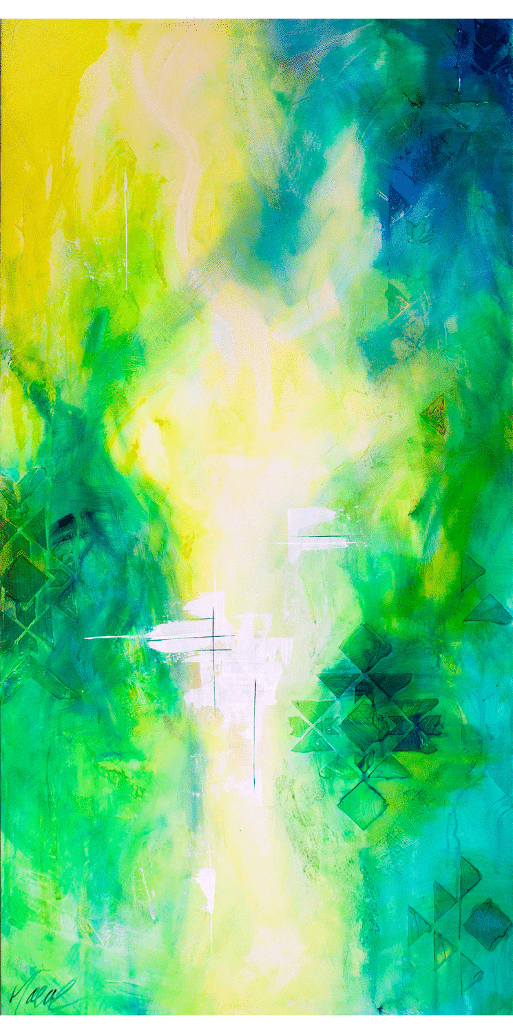 What are YOU hiding? 36x72 SOLD