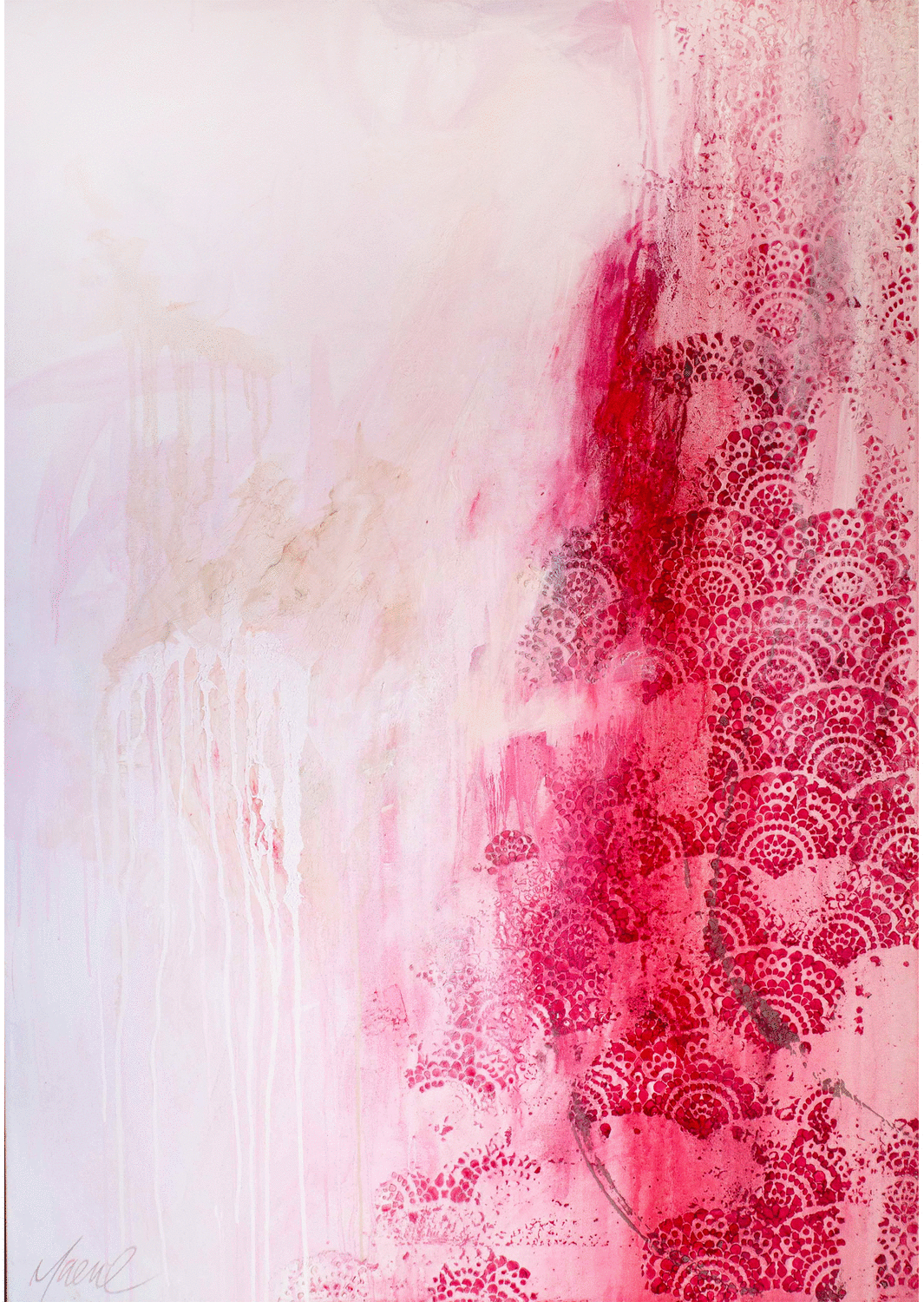 Pray for me 48x60 SOLD