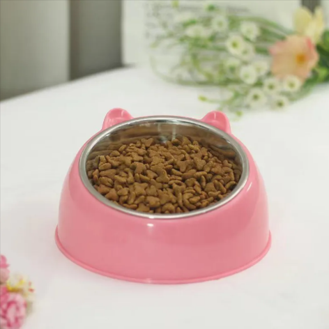 Thumbnail: Double Stainless Steel Pet Bowl