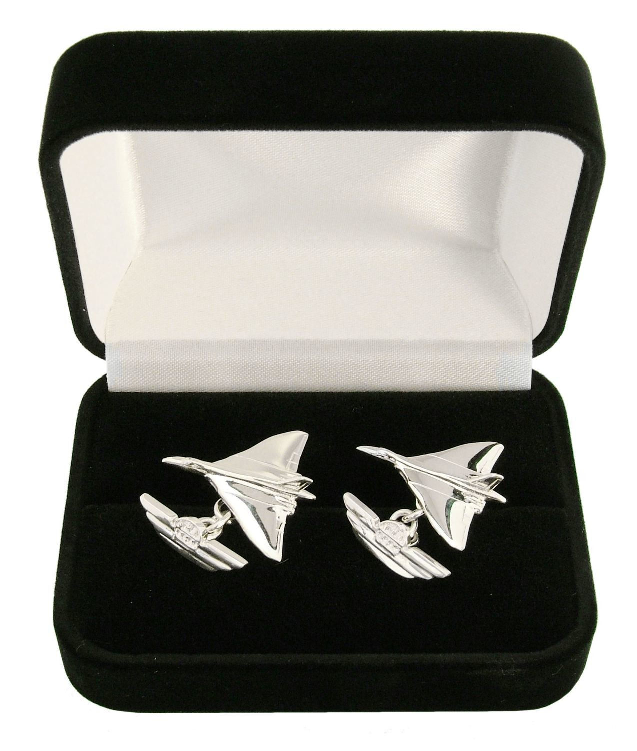 Vulcan Solid Silver Cufflinks