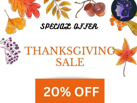 Thanksgiving Sale!